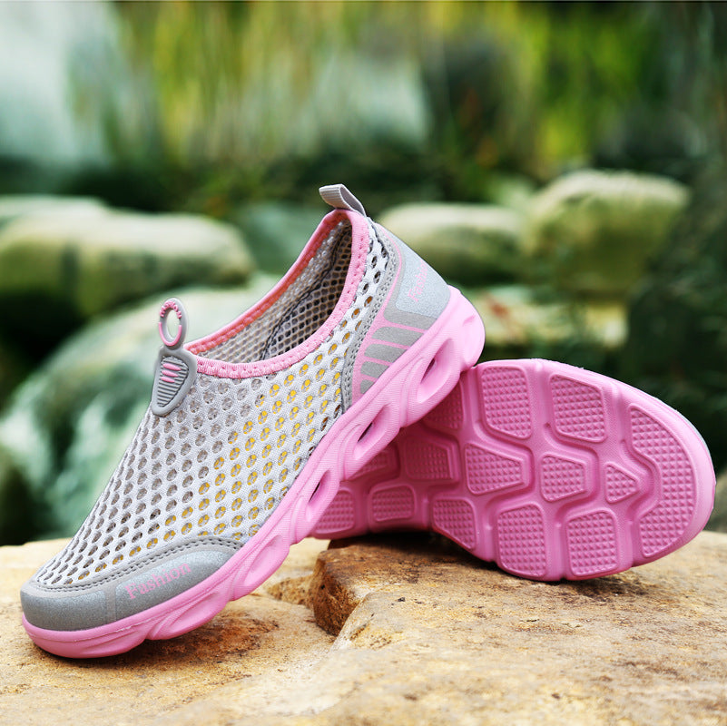 Damen Atmungsaktive Freizeitschuhe mit flexiblem Mesh-Obermaterial EB