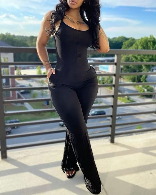 Damen Jumpsuit im modernen Streifenlook EB
