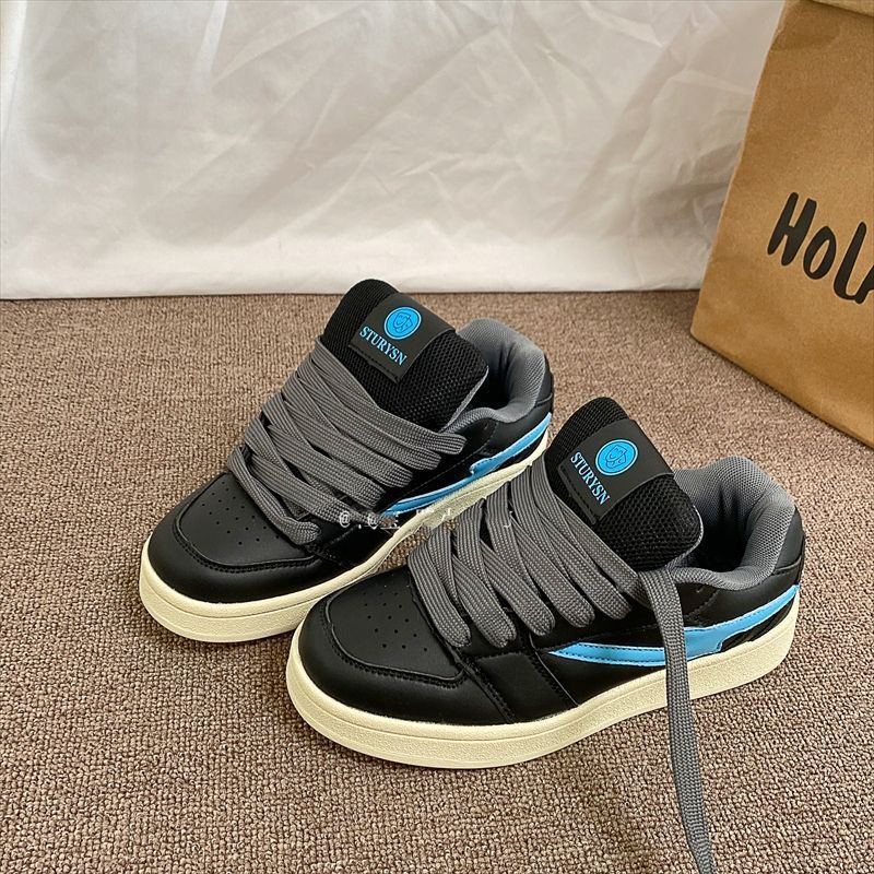 Damen modische Sneaker im sportlichen Stil mit atmungsaktiven Einsätzen EB