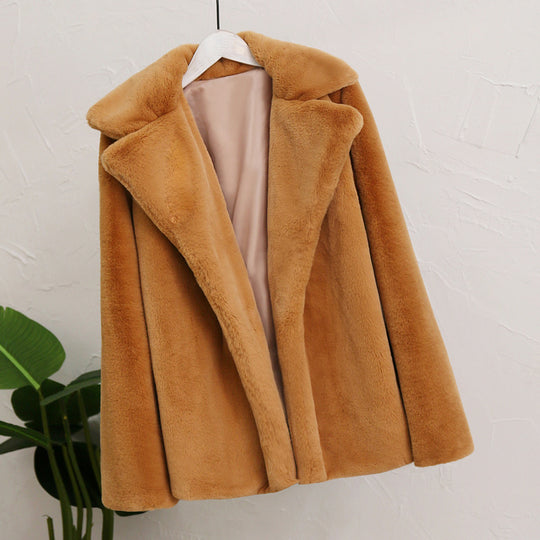 Damen Flauscher Mantel EB