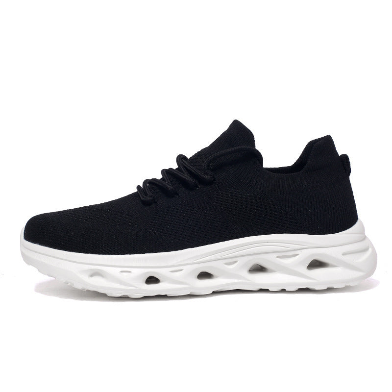 Damen Sportliche und atmungsaktive Lauf-Sneaker mit flexiblem Sohlenprofil EB