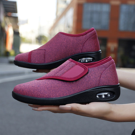 Damen Komfortable Slip-On Freizeit-Sneaker EB