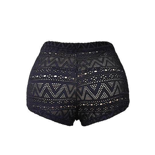 Damen gehäkelte Strandshorts EB