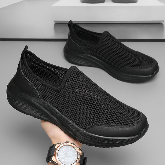 Damen Atmungsaktive Knit Slip-On Sneakers EB