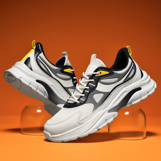 Damen Sportliche Hybrid-Sneaker mit atmungsaktiver Netzstruktur und dämpfender Sohle EB