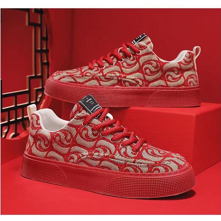 Damen Modische Sneaker im zeitgenössischen Design EB