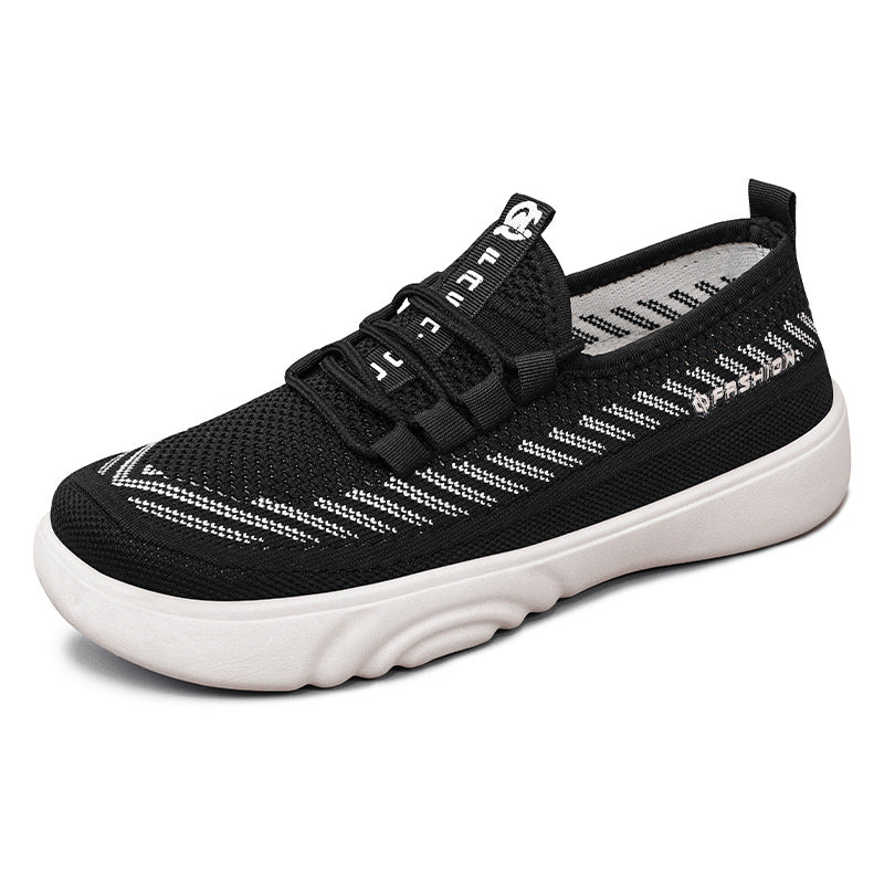 Damen Flexibilitäts Sneakers mit atmungsaktivem Obermaterial und elastischem Verschlusssystem EB