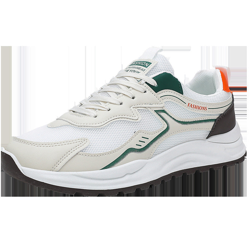 Damen Sportliche Sneakers mit atmungsaktiver Mesh-Konstruktion EB