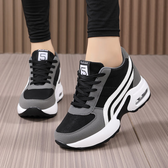 Damen Sportliche Sneaker mit dämpfender Luftpolster-Sohle EB