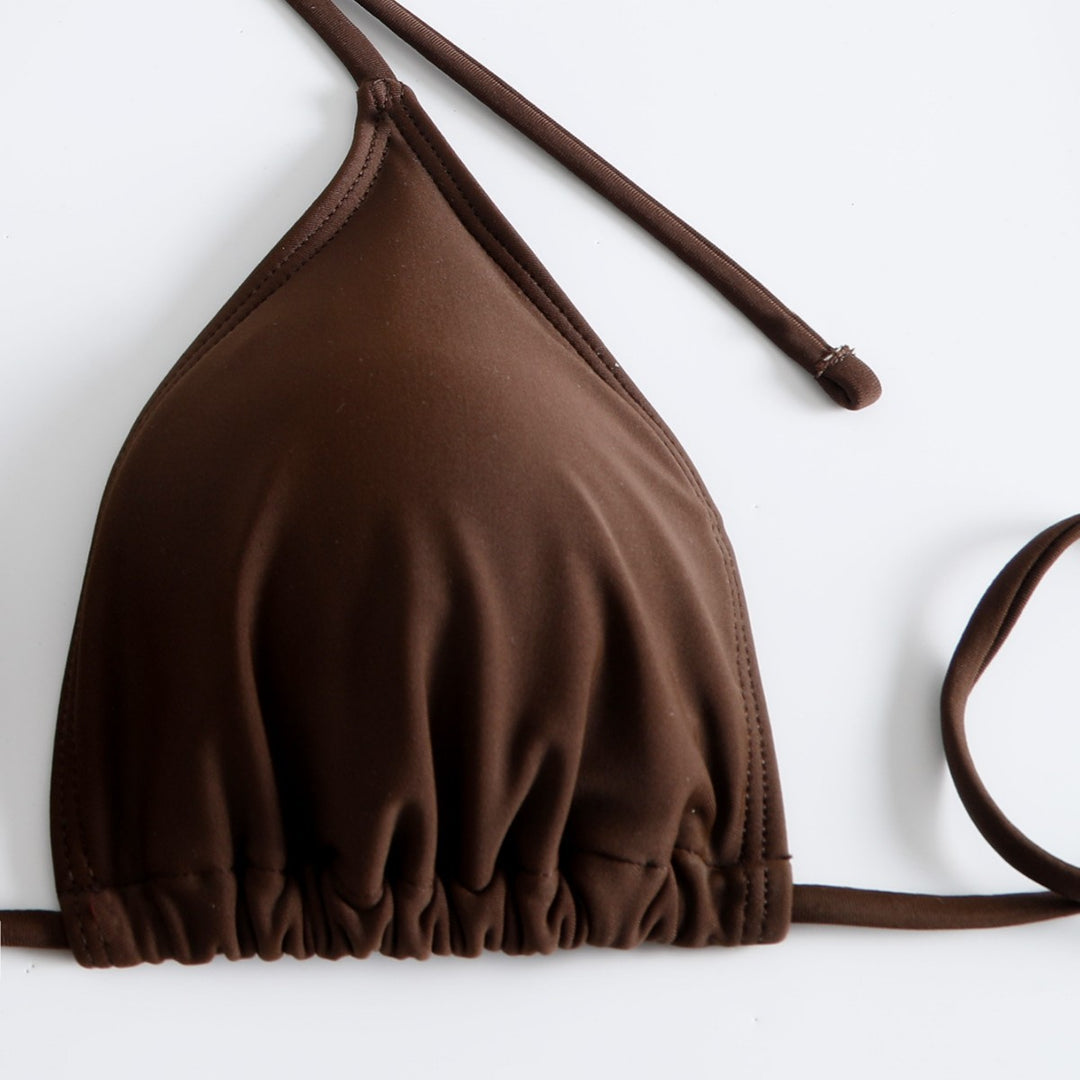 Damen Bikiniset mit transparentem Überwurf EB