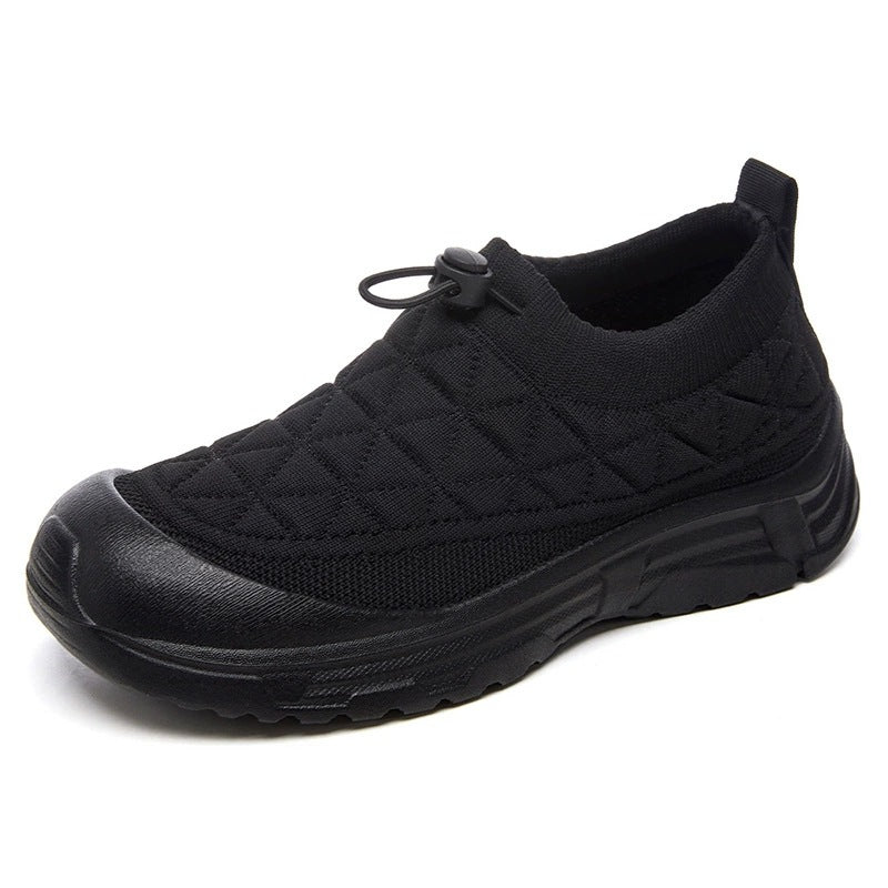 Damen Bequeme Sport-Sneaker mit elastischer Passform und dämpfender Sohle EB