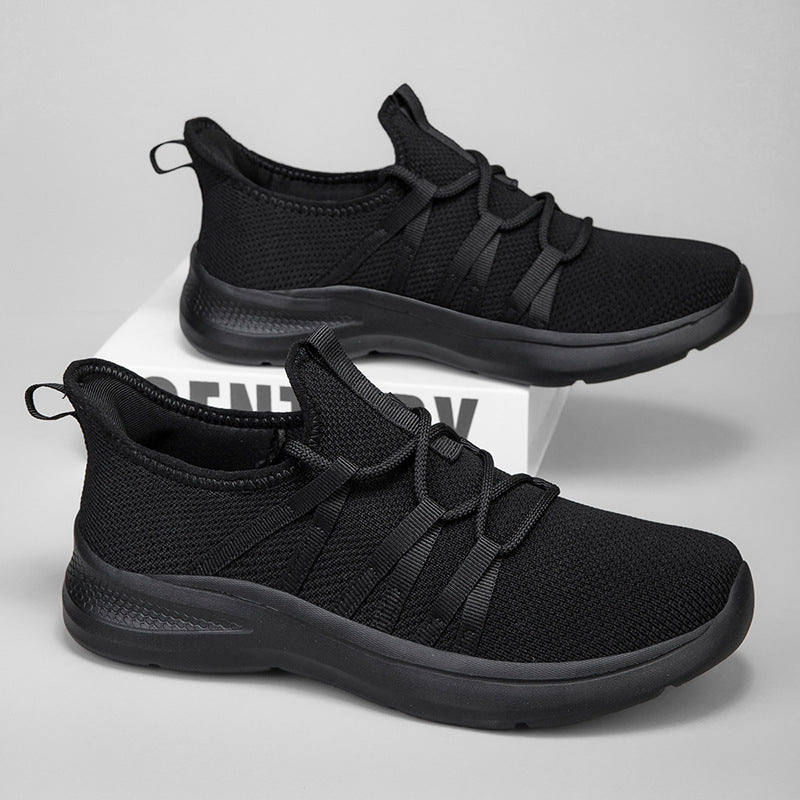 Damen Sportliche Freizeit-Sneaker mit elastischem Schnellschnürsystem EB