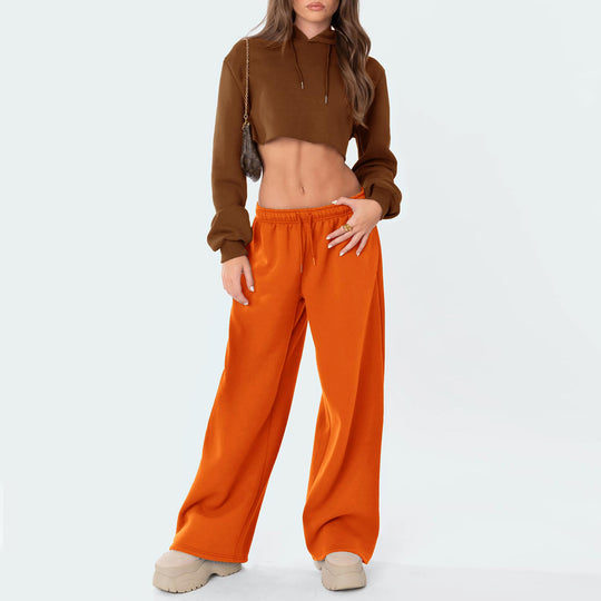 Damen weit geschnittene Sweatpants EB