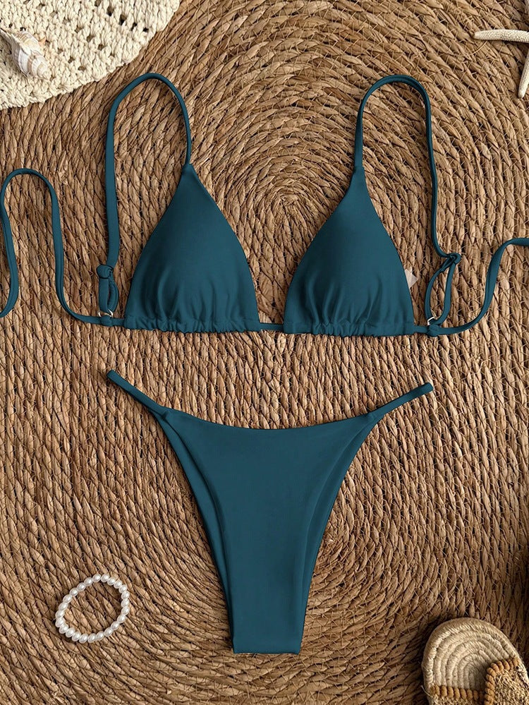 Damen Tie-Dye Triangel-Bikini EB
