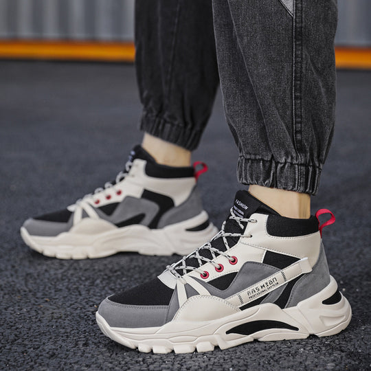 Damen Hohe Sneakers mit innovativem Dämpfungssystem und strapazierfähigem Obermaterial EB