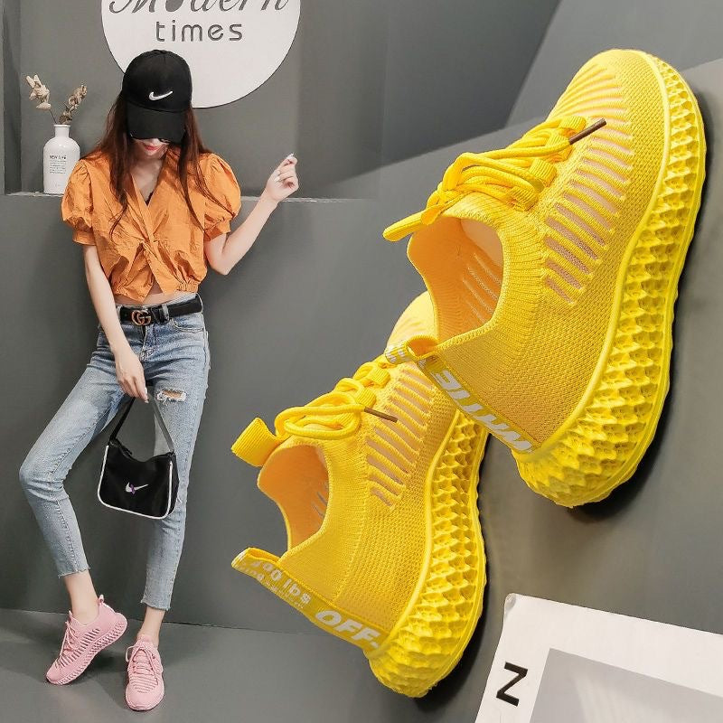 Damen Atmungsaktive Sport Sneakers mit flexibler Sohle EB