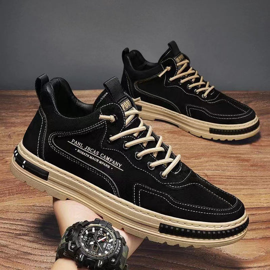 Damen modische High-Top Sneakers mit strapazierfähigem Obermaterial und elegantem Design EB