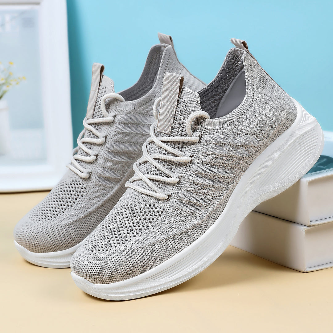Damen atmungsaktive und flexible Lauf-Sneaker mit rutschfester Sohle EB