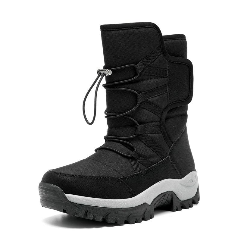 Damen Winter-Boots mit rutschfester Sohle und innovativem Schnellschnürsystem EB