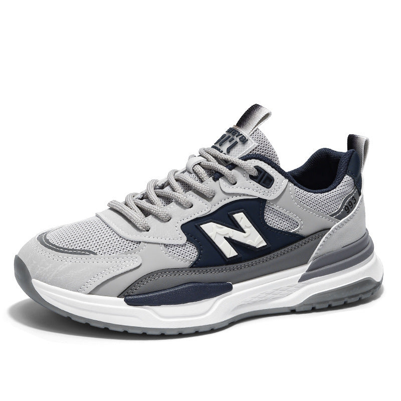 Damen Sportliche Lightweight Sneakers mit atmungsaktiver Mesh-Oberfläche und dämpfender Sohle EB