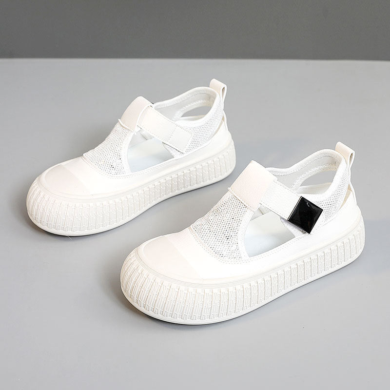 Damen Atmungsaktive Slingback Sneakers mit flexibler Laufsohle und rutschfestem Profil EB