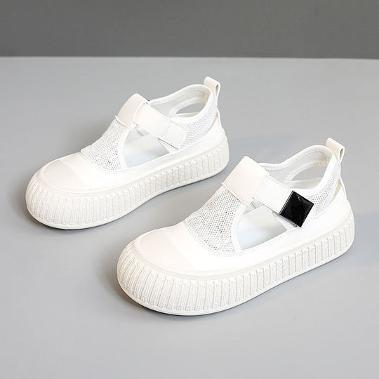 Damen Atmungsaktive Slingback Sneakers mit flexibler Laufsohle und rutschfestem Profil EB