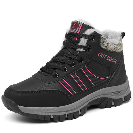 Damen Winterliche Wanderschuhe mit isolierendem Futter und rutschfester Sohle EB