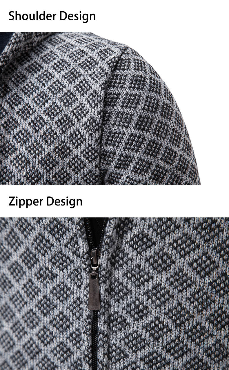 Herren Kapuzenjacke mit strukturiertem Design und eleganten Akzenten EB