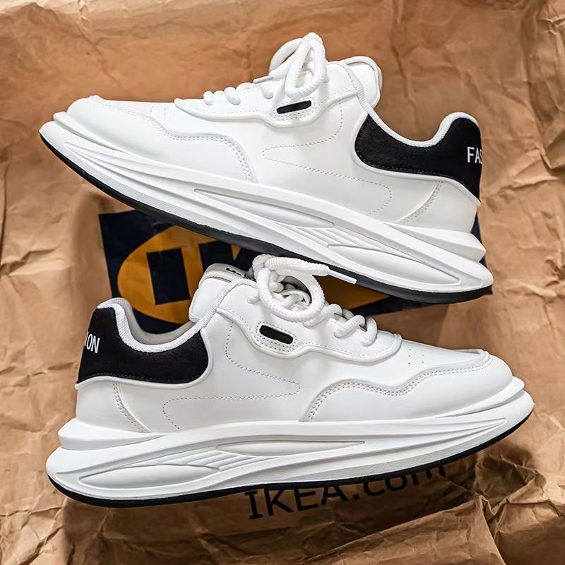 Damen moderne und atmungsaktive Sneakers mit gepolsterter Laufsohle EB