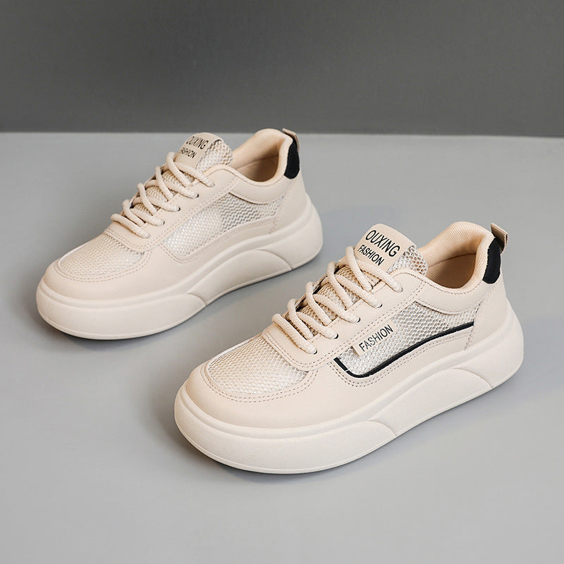 Damen Trend-Sneaker mit atmungsaktivem Mesh-Obermaterial und dämpfender Laufsohle EB