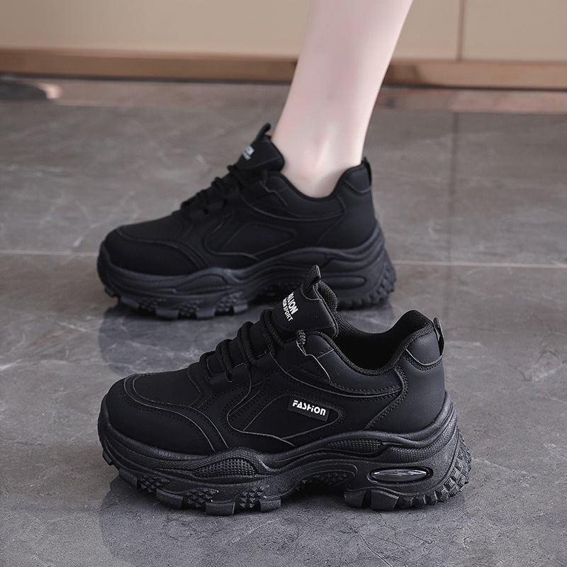 Damen Chunky Sneakers mit robuster Profilsohle und atmungsaktivem Obermaterial EB