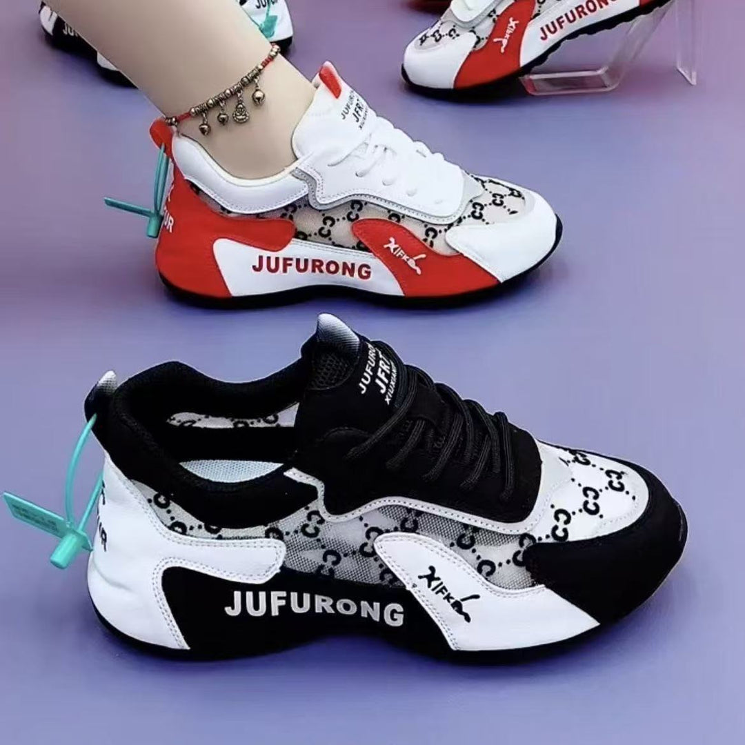 Damen Atmungsaktive Sportschuhe mit extraleichtem Mesh und rutschfester Sohle EB
