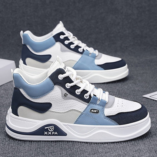 Damen Sportliche High-Top Sneakers mit stoßdämpfender Sohle und atmungsaktivem Obermaterial EB
