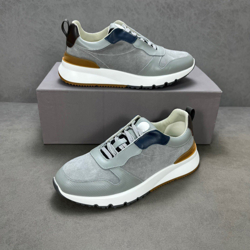 Damen Sportliche Sneakers mit atmungsaktiver Netzstruktur und dämpfender Laufsohle EB