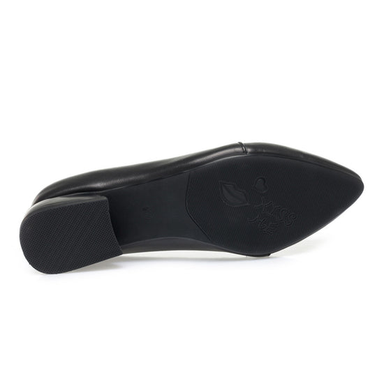 Damen Elegante Ballerinas mit elastischem Plateau und modischer Raffung EB