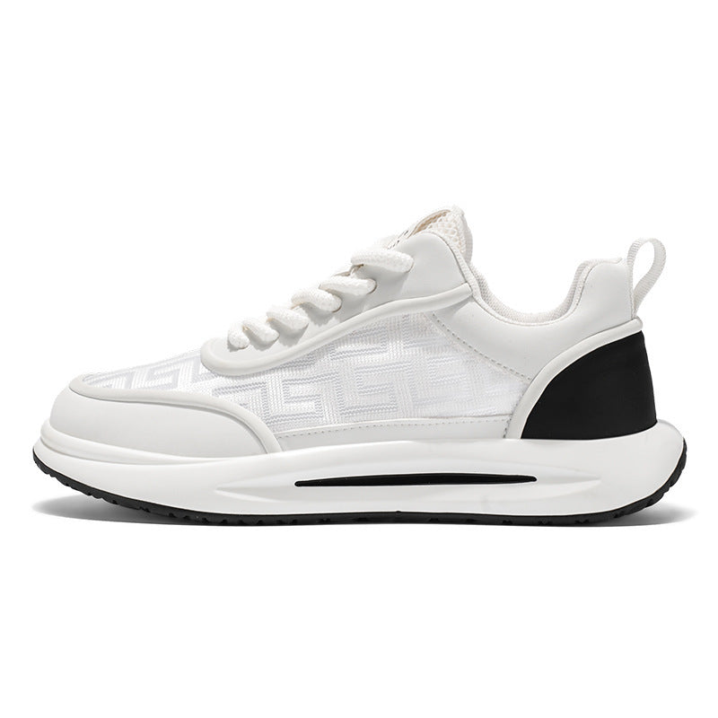 Damen Sportliche Freizeitschuhe mit atmungsaktiver Mesh-Oberfläche und dämpfender Sohle EB