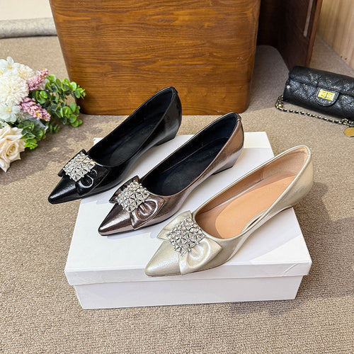 Damen elegante und modische Ballerinas EB