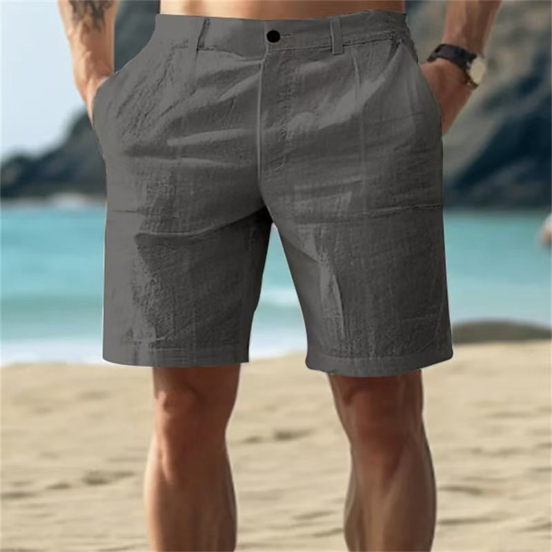Herren Badeshorts mit schnelltrocknendem Material und praktischen Seitentaschen EB