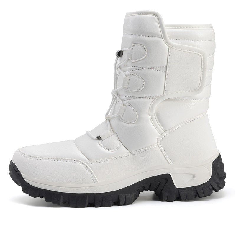 Herren Winterstiefel mit isolierender Fütterung und rutschfester Sohle EB