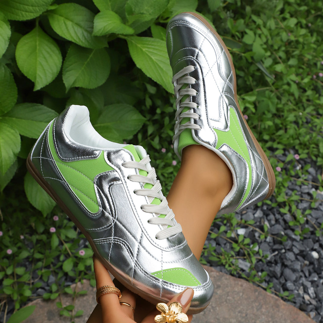 Damen Sportliche Sneakers im trendigen Retro-Design EB