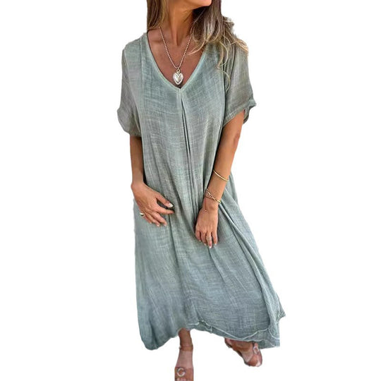 Damen Leichtes Lounge-Kleid EB