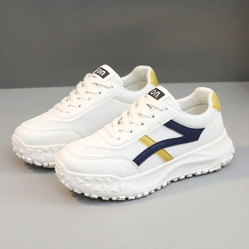Damen Sportliche Komfort-Sneaker mit rutschfestem Profil und atmungsaktiver Obermaterialstruktur EB