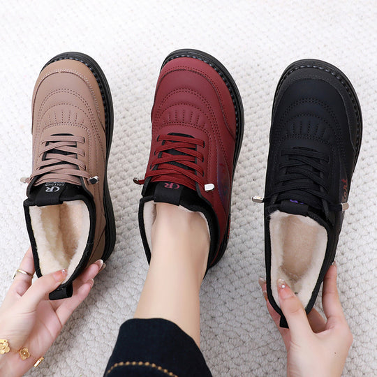Damen Sportliche und isolierte Sneakers mit kuscheligem Innenfutter EB