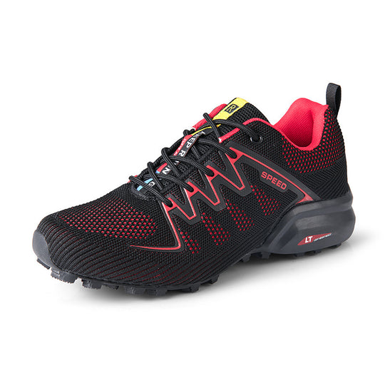 Damen Trailrunning-Schuhe mit rutschfester Sohle und atmungsaktiver Mesh-Oberfläche EB