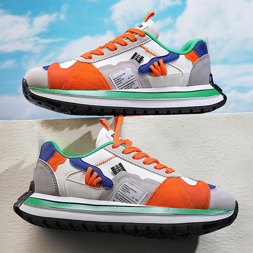 Damen Modische und komfortable Freizeitsneaker mit rutschfester Sohle EB