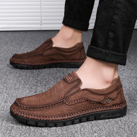 Herren Elegante Mokassins mit handgenähter Verarbeitung EB