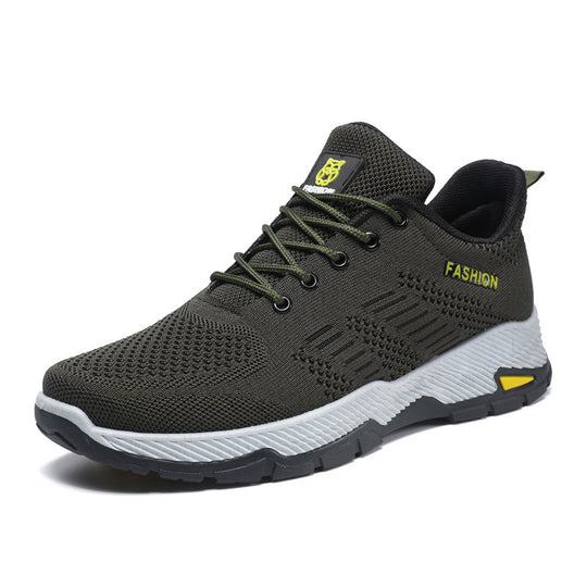 Damen Leichte Sport-Sneaker mit atmungsaktivem Obermaterial und dämpfender Sohle EB