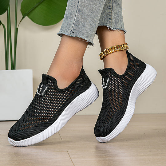 Damen atmungsaktive Mesh Sneakers EB