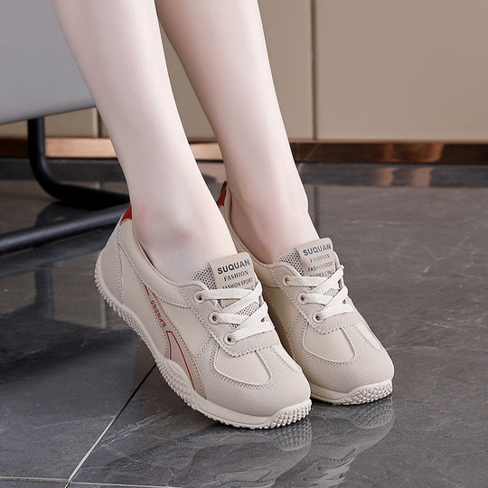 Damen modische Sneakers mit atmungsaktivem Obermaterial und rutschfester Sohle EB