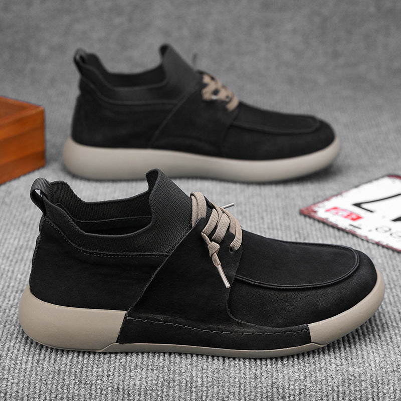 Damen Komfortable Freizeitschuhe mit elastischen Einsätzen und robustem Obermaterial EB